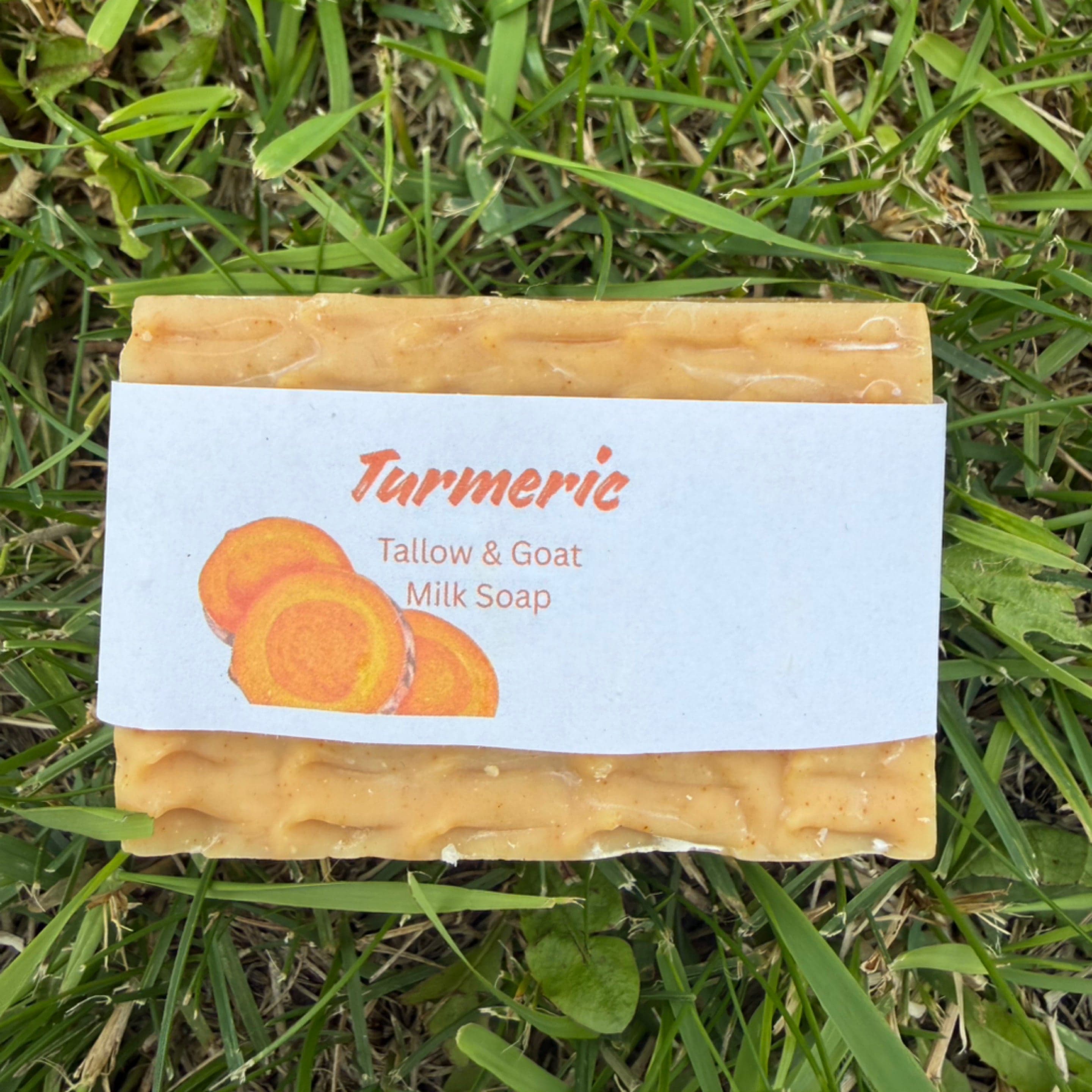 Turmeric Goat Milk Tallow Soap